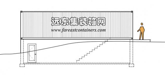 由 Maziar Behrooz Architecture 設(shè)計(jì)的美國(guó)阿默甘西特（Amagansett）集裝箱工作室,集裝箱房屋,集裝箱建筑,集裝箱住宅,集裝箱活動(dòng)房,住人集裝箱