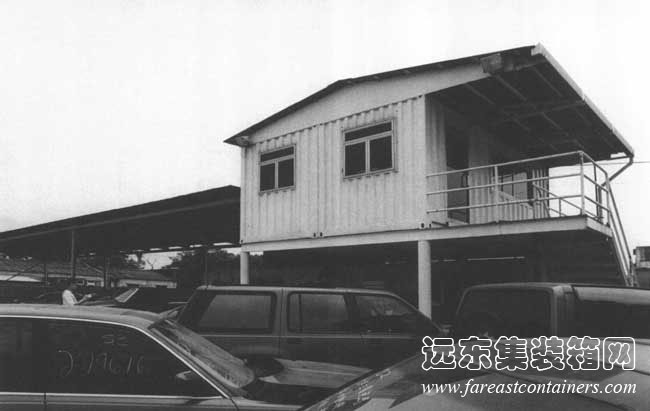 Pak Yak 汽車(chē)零售公司,集裝箱建筑,集裝箱房屋,集裝箱住宅,集裝箱活動(dòng)房,住人集裝箱