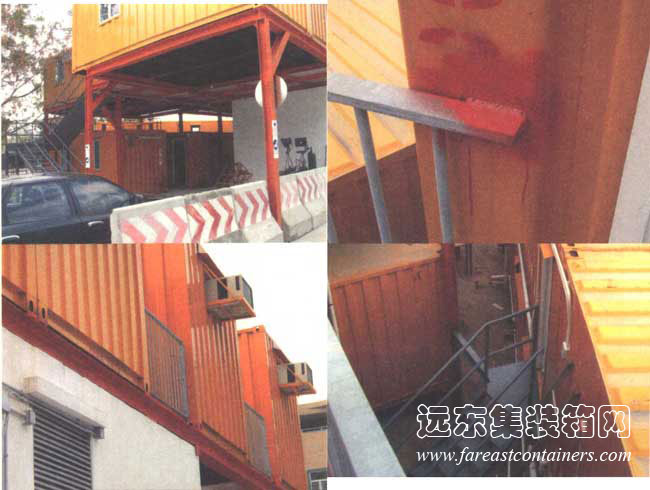 政府渠務(wù)工程工地的辦公室,集裝箱建筑,集裝箱房屋,集裝箱住宅,集裝箱活動房,住人集裝箱