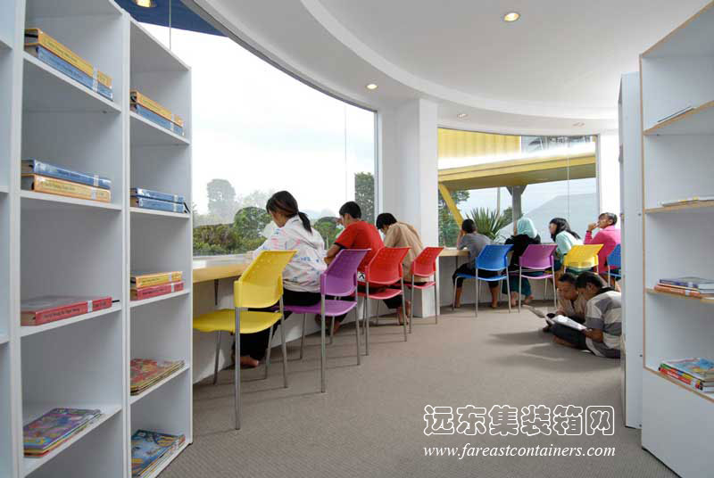 Contertainer項(xiàng)目AMIN集裝箱圖書館,集裝箱建筑,集裝箱房屋,集裝箱住宅,集裝箱活動房