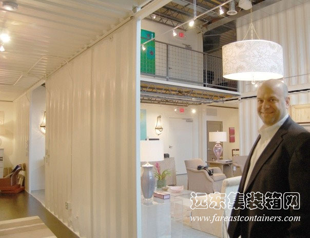 DA STARK Interiors 室內(nèi)設計公司辦公樓,集裝箱房屋,集裝箱活動房,住人集裝箱,集裝箱住宅,集裝箱建筑