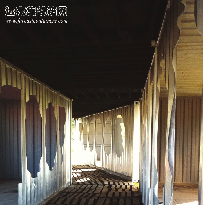 集裝箱建筑： VOODOO 集裝箱活動(dòng)室的室內(nèi)